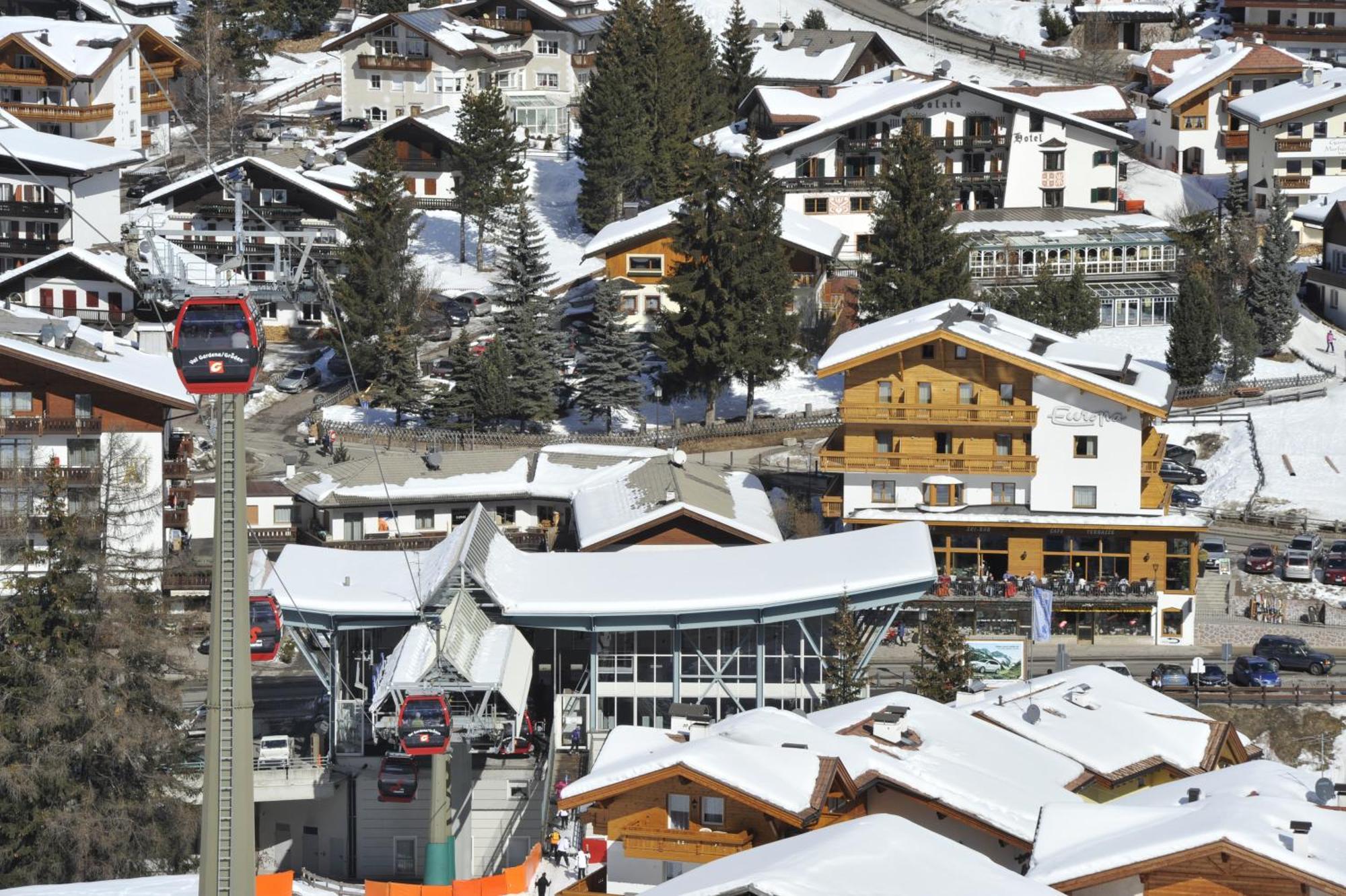 Hotel Europa Dolomites Selva di Val Gardena Zewnętrze zdjęcie